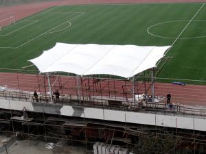 嘉鱼县膜结构体育看台