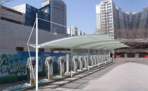 嘉鱼县膜结构停车棚